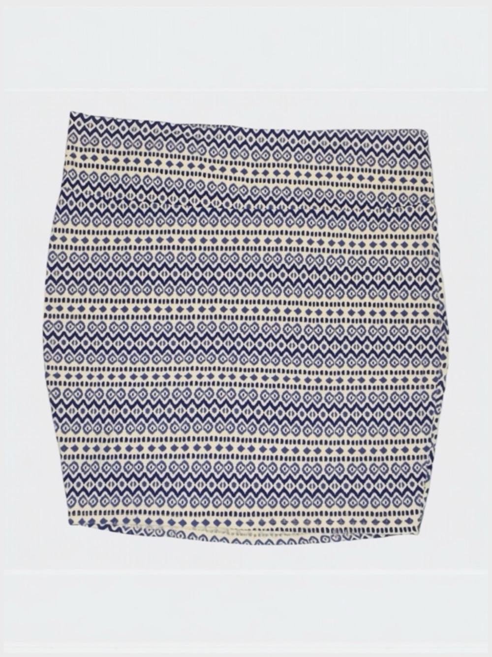 Torrid‎ Geometric Ikat Print Stretch Bodycon Mini Skirt